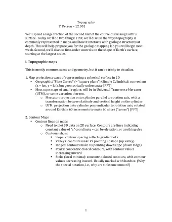 Topography    T.  Perron    12.001    We  ll  s  pe  nd  a  lar  ge