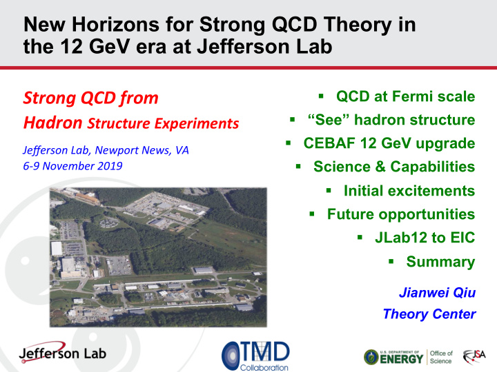 new horizons for strong qcd theory in the 12 gev era at