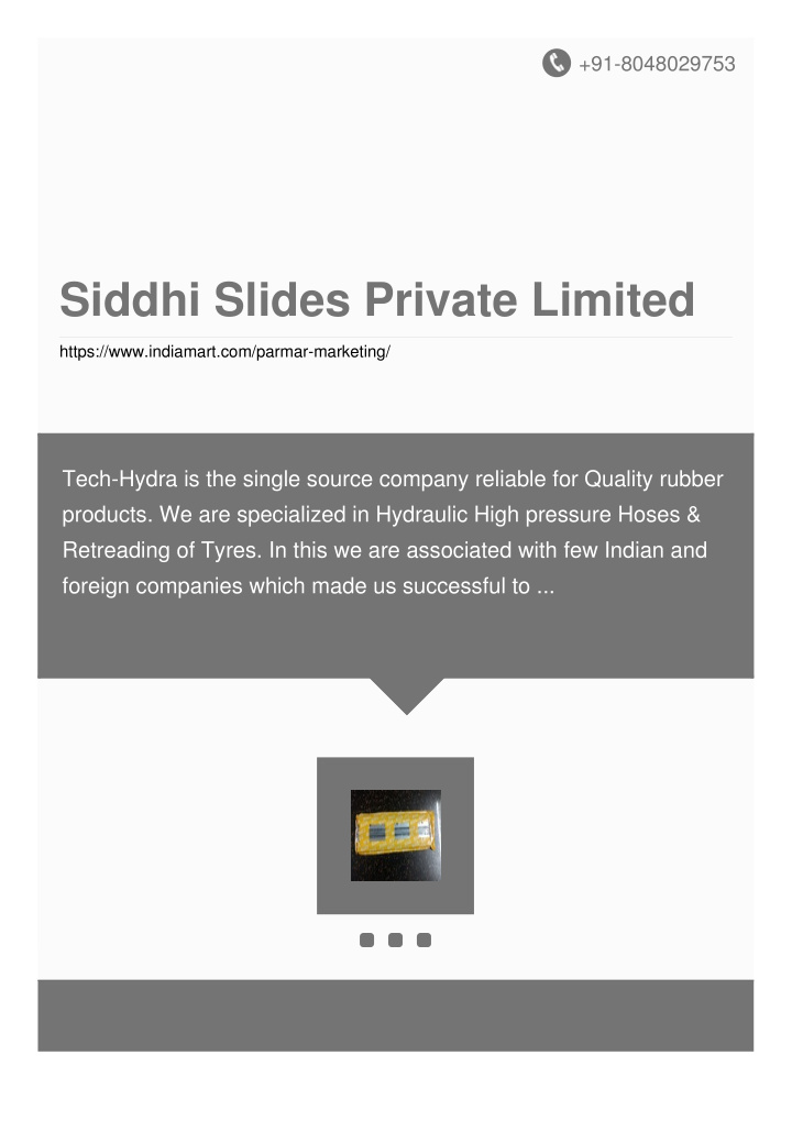 siddhi slides private limited