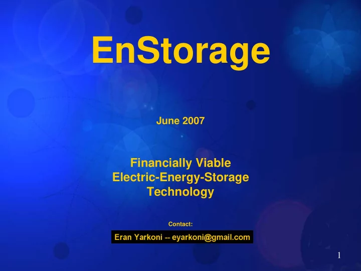 enstorage