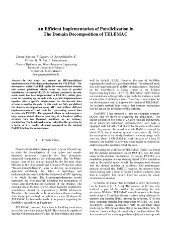 Dzung Nguyen, T. Liepert, M. Reisenbchler, K.  Kaveh, M. D. Bui, P . Rutschmann Chair of