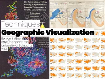 Outline  - Tasks  - Map projections  - Visualizing area data  - Visualizing point data  -