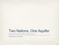 two nations one aquifer