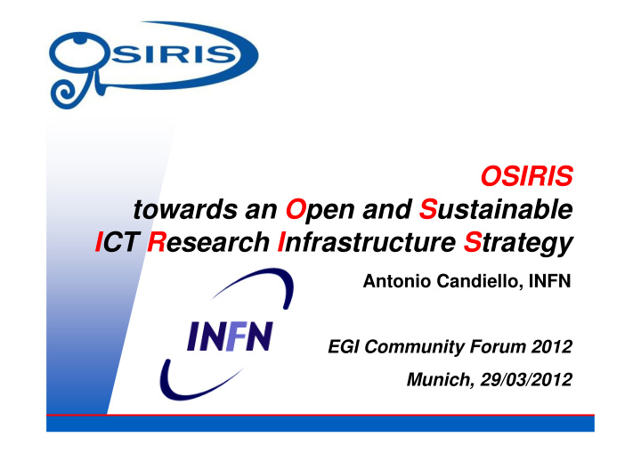 osiris towards an open and sustainable ict research