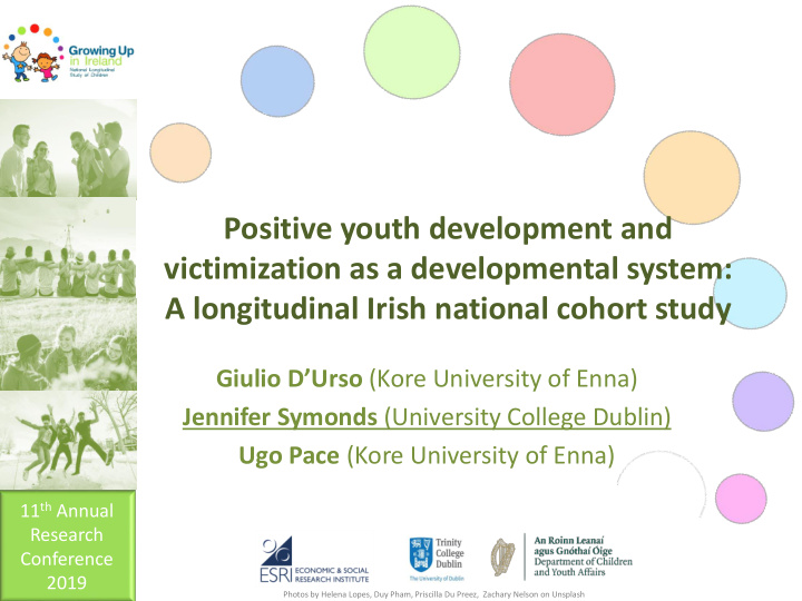 a longitudinal irish national cohort study