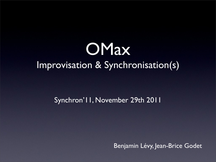 omax