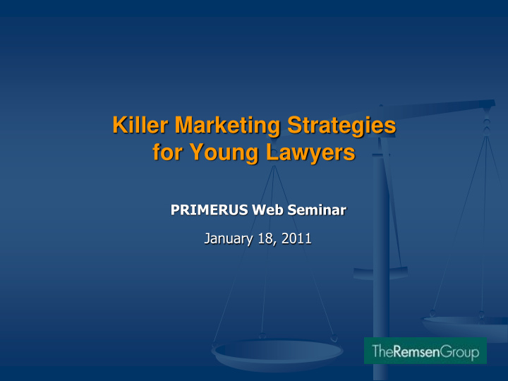 killer marketing strategies for young lawyers