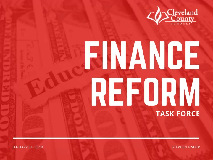 finance reform
