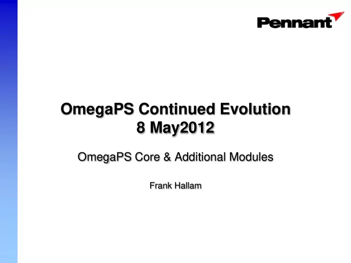 omegaps continued evolution