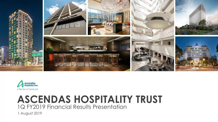 ascendas hospitality trust