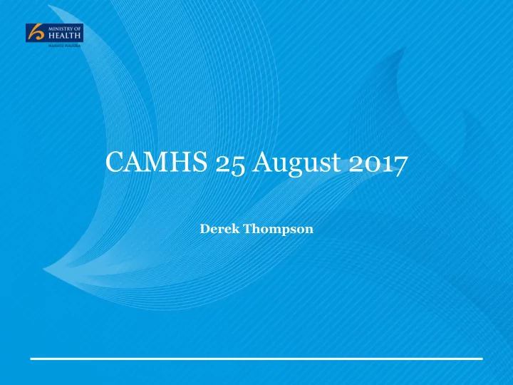 camhs 25 august 2017