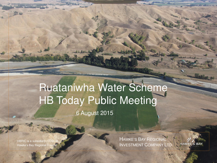 hb today public meeting