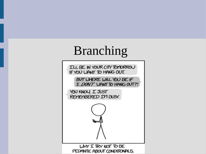 branching announcements
