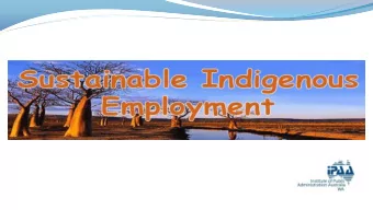 Program Development Manager  WA Institute of Public Administration  PREMIER Corporate Member