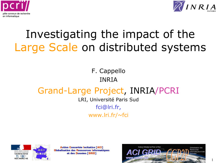 investigating the impact of the large scale on