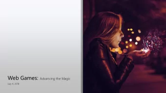 I  the Web I  the Web  Some of The Topics Well Cover:  Asset Management  Performance