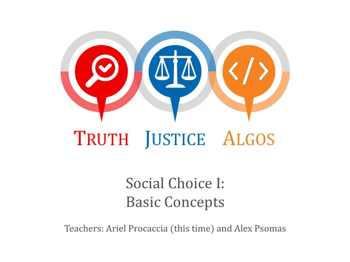 social choice theory