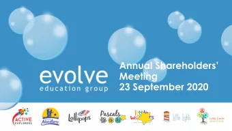 Meeting  23 September 2020  In attendance today  Board of Directors  Hamish Stevens - Chair