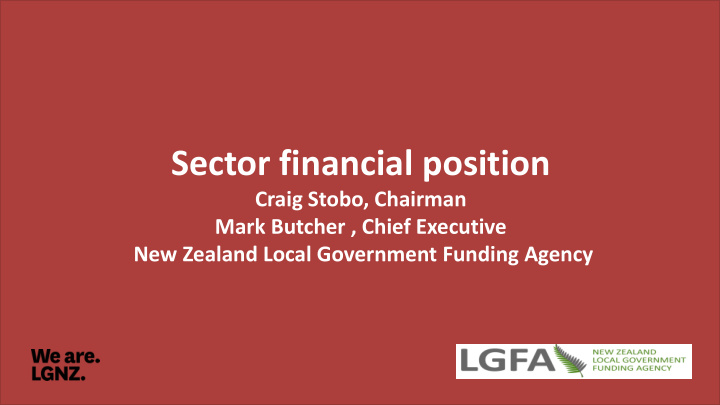 sector financial position