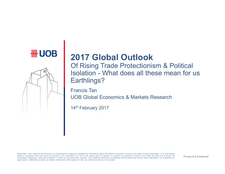 2017 global outlook