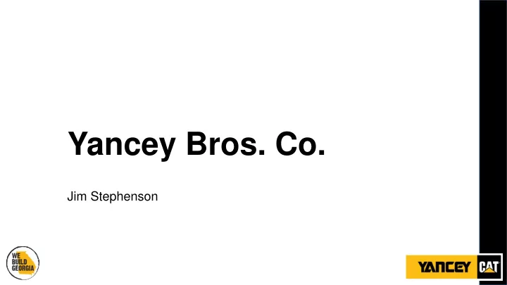 yancey bros co