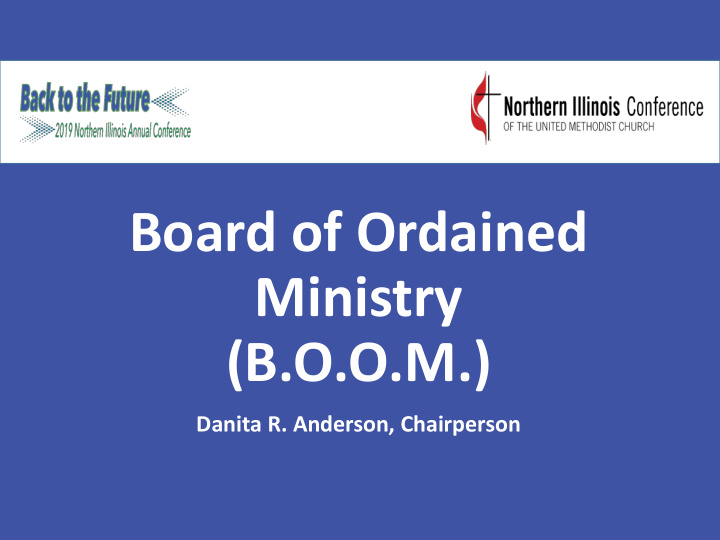 board of ordained ministry b o o m