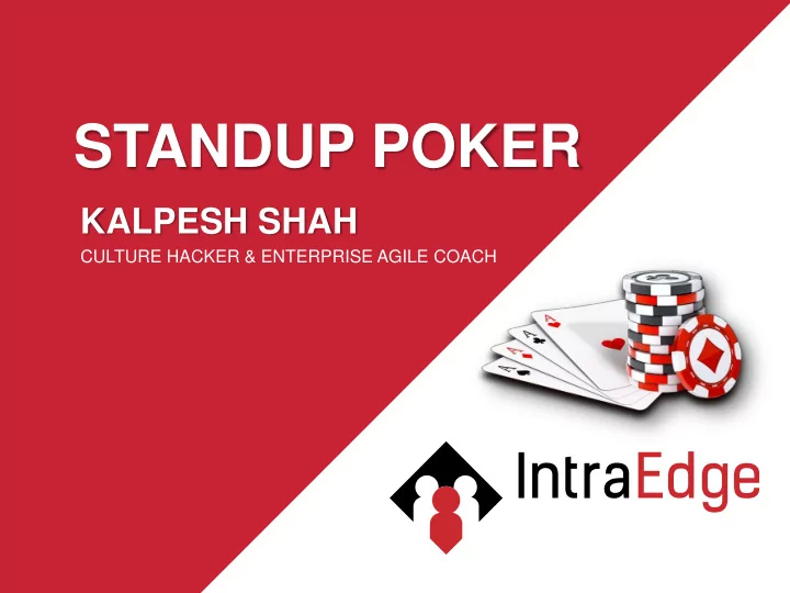 standup poker