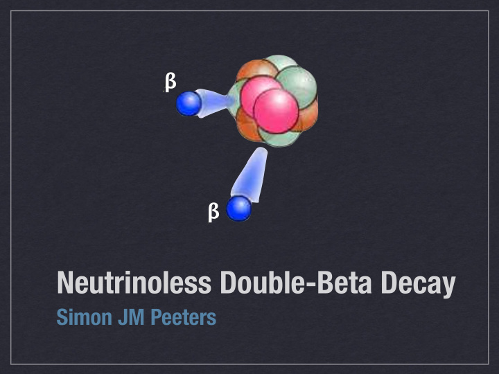 neutrinoless double beta decay