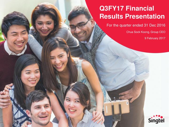 q3fy17 financial results presentation