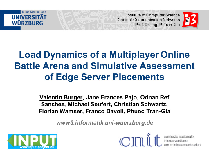 load dynamics of a multiplayer online battle arena and