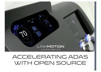 Accelerating ADAS  with Open Source  Introduction   Mikko Hurskainen -