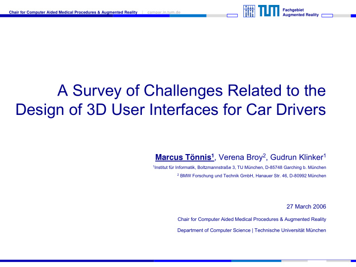 a survey of challenges related to the design of 3d user