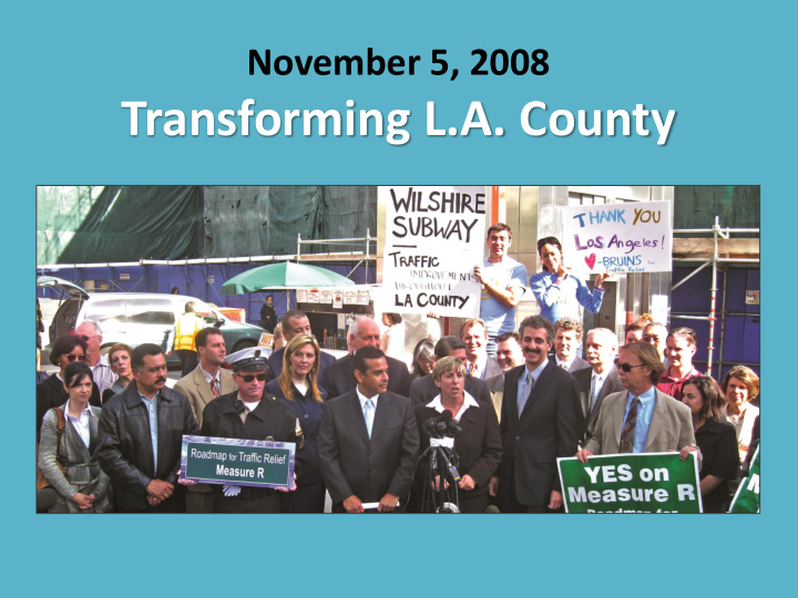 transforming l a county