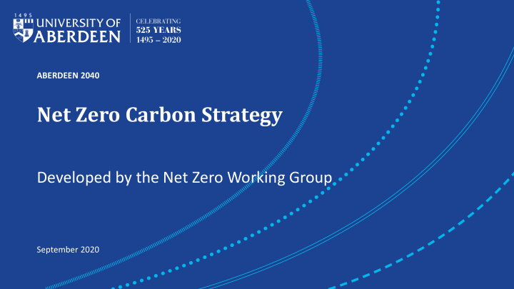 net zero carbon strategy