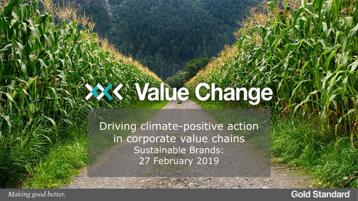 driving climate positive action