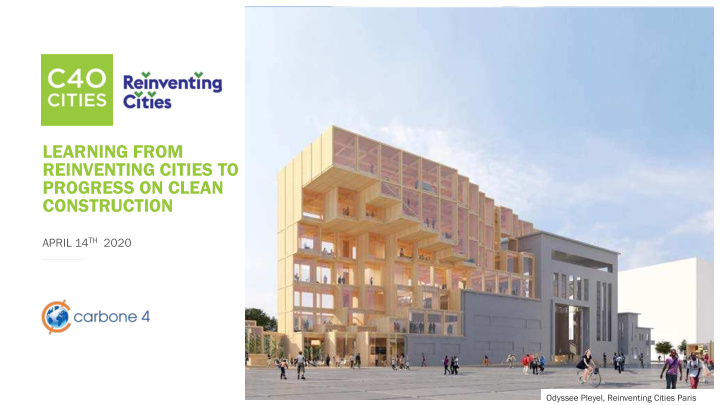 learning from reinventing cities to progress on clean