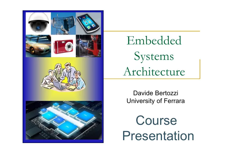 embedded systems architecture