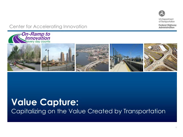 value capture