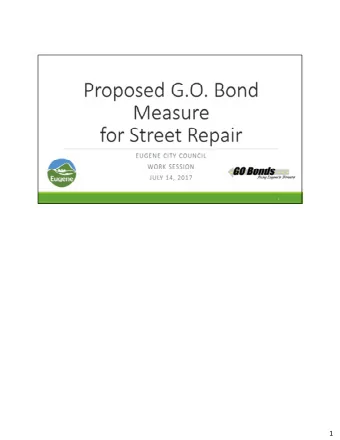 1 Introduction: Jenifer Willer, Principal Civil Engineer in Public Works Engineering. I was the