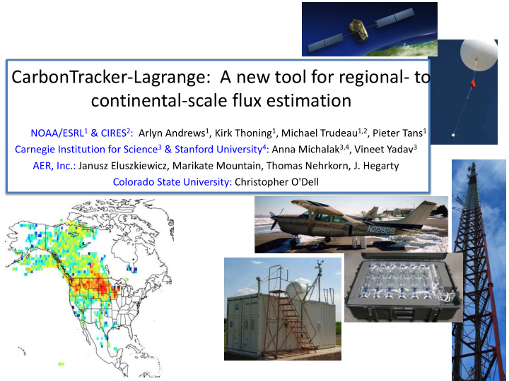 carbontracker lagrange a new tool for regional to