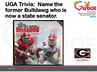 for  ormer  mer Bul  ullda  ldawg  wg who  ho is  is  Richard Woods,  Richard Woods,  no  now a st