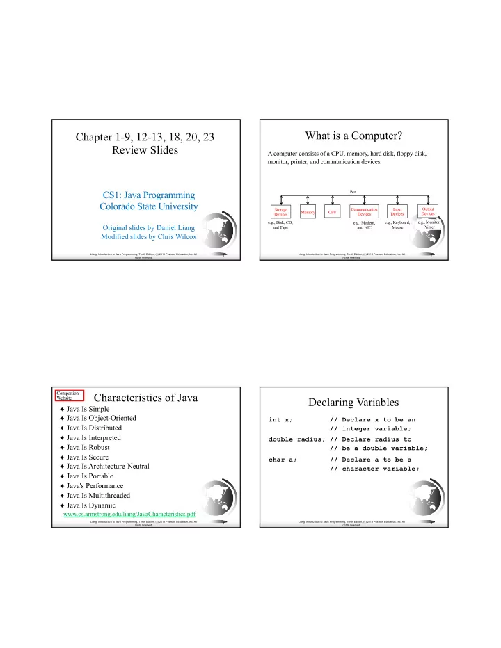 what is a computer chapter 1 9 12 13 18 20 23 review