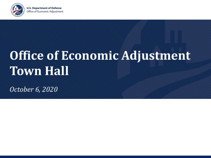 office of economic adjustment
