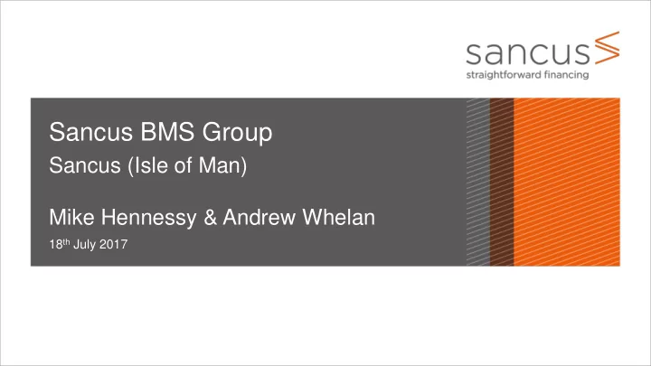 sancus bms group