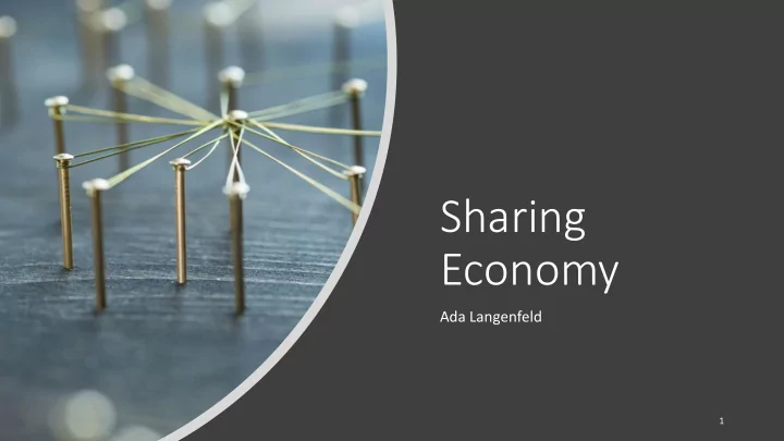 economy