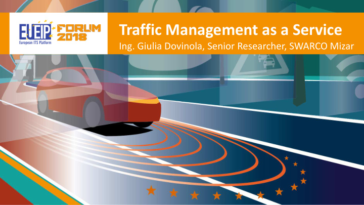 traffic management as a service