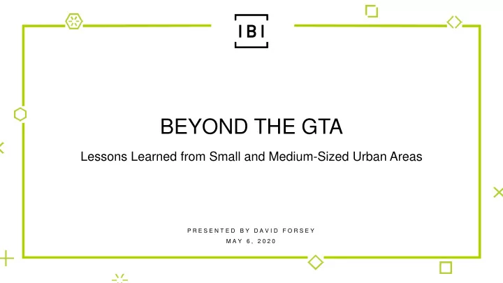 beyond the gta