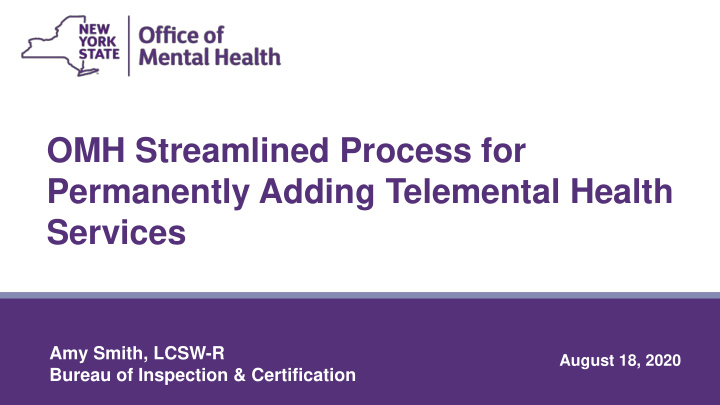 permanently adding telemental health