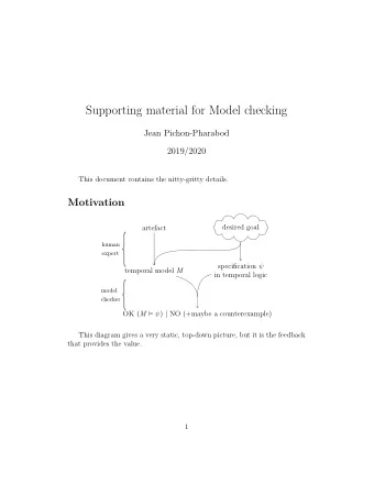 Supporting material for Model checking  Jean Pichon-Pharabod  that provides the value.  This