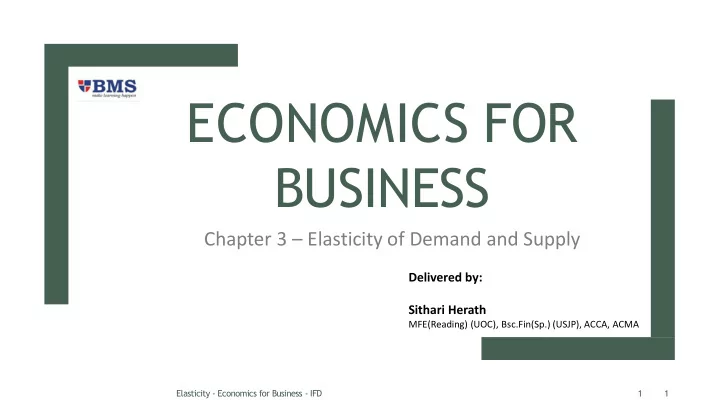 economics for